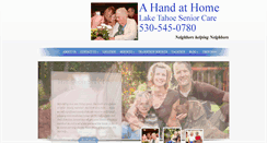 Desktop Screenshot of ahandathome.net